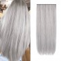 Extensie de par cu 5 Clips On delux Full Head dreapta de 70 cm, Silver Light CYF7098L88A/89A